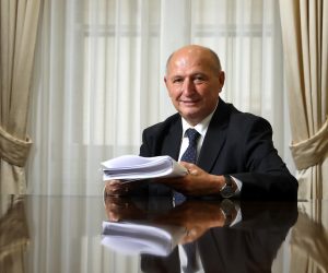 10.11.2020., Zagreb - Miroslav Separovic, predsjednik Ustavnog suda RH. Photo: Boris Scitar/Vecernji list/PIXSELL