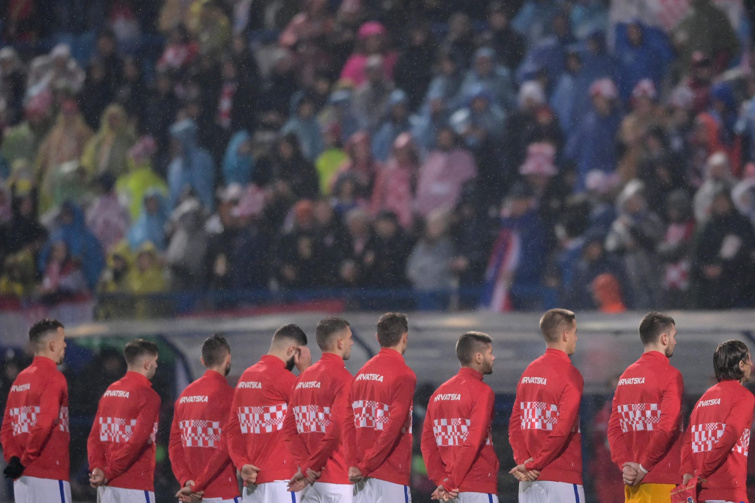 11.10.2021., stadion Gradski vrt, Osijek - Kvalifikacije za Svjetsko nogometno prvenstvo 2022. godine u Katru, skupina H, 8. kolo, Hrvatska - Slovacka.