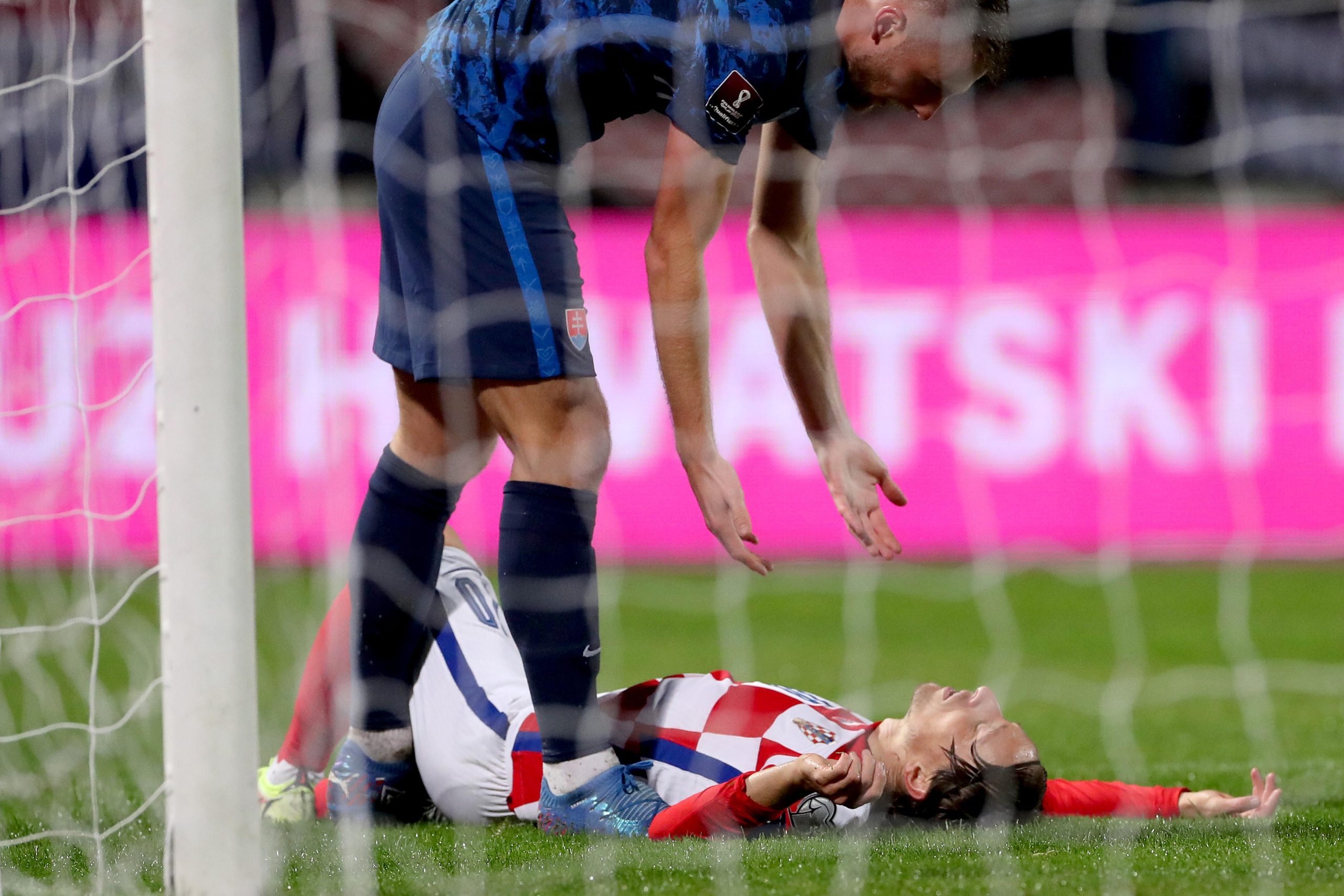 11.10.2021., stadion Gradski vrt, Osijek - Kvalifikacije za Svjetsko nogometno prvenstvo 2022. godine u Katru, skupina H, 8. kolo, Hrvatska - Slovacka. Luka Modric 
Photo: Luka Stanzl/PIXSELL