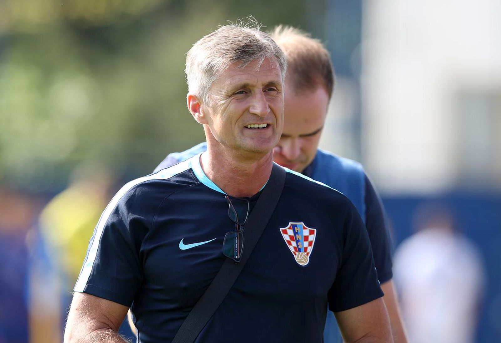 12.08.2018., Zagreb - 16. Internacionalni nogometni turnir "Mladen Ramljak" 2018. Turnir za mljadje uzraste odrzava se na terenu "Hitrec Kacijan". Utakmica Hrvatska U19 – Eintracht Frankfurt (3. mjesto). Trener Hrvatske Robert Jarni. 
Photo: Luka Stanzl/PIXSELL
