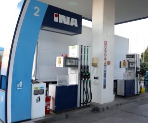 12.10.2021.,Sibenik- Od ponoci nove vise cijene goriva na benzinskim postajama sirom Hrvatske.
Photo: Dusko Jaramaz/PIXSELL