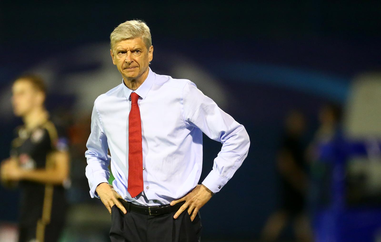 16.09.2015., stadion Maksimir, Zagreb - UEFA Liga prvaka, skupina F, 1. kolo, GNK Dinamo - Arsenal FC. Trener Arsenala Arsene Wenger.
Photo: Slavko Midzor/PIXSELL