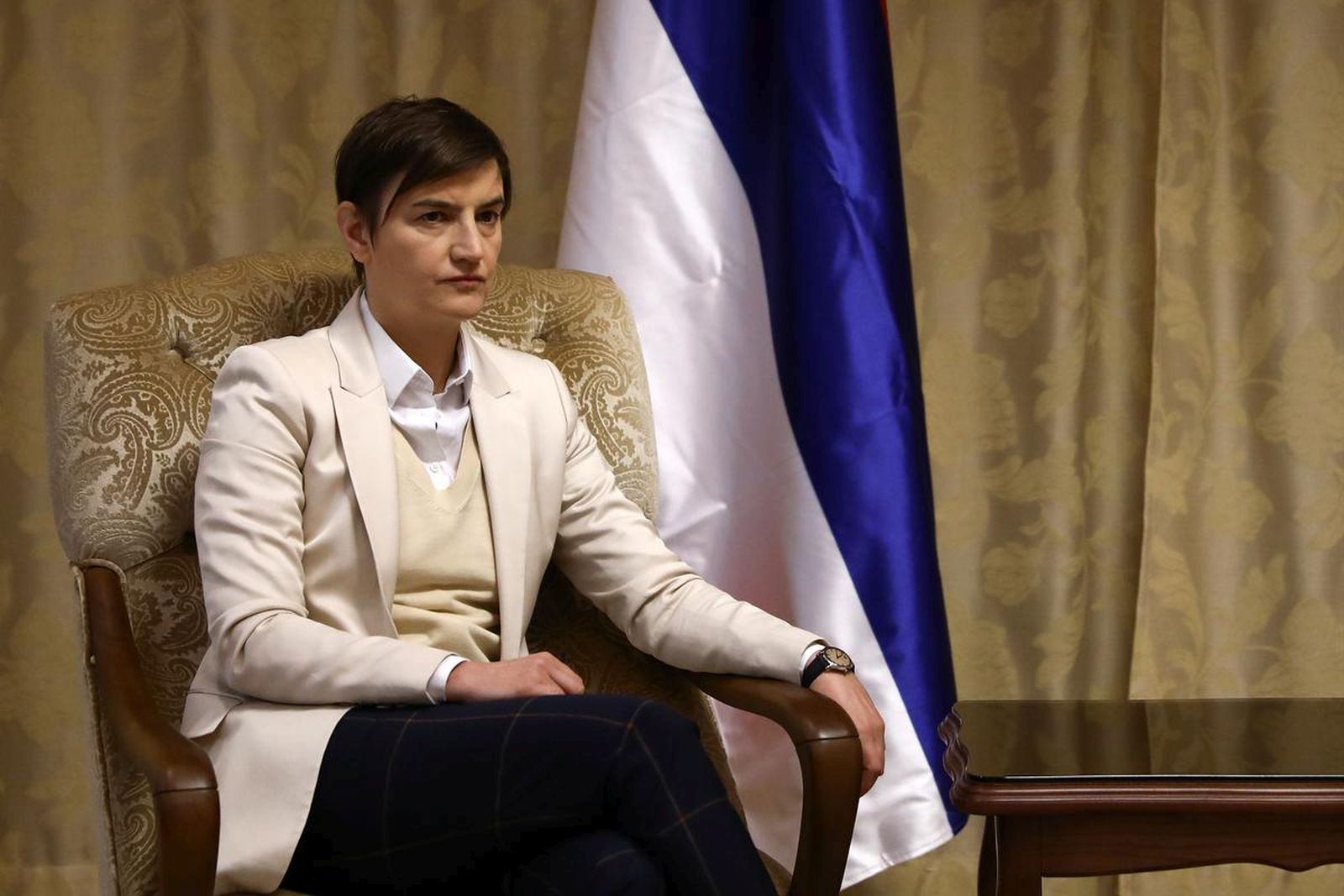 17.05.2021., Sarajevo, Bosna i Hercegovina - U Administrativnom centru Vlade Republike Srpske sastali su se Predsjednik Vlade Republike Srpske Radovan Viskovic i predsjednica Vlade Republike Srbije Ana Brnabic.
Photo: Armin Durgut/PIXSELL