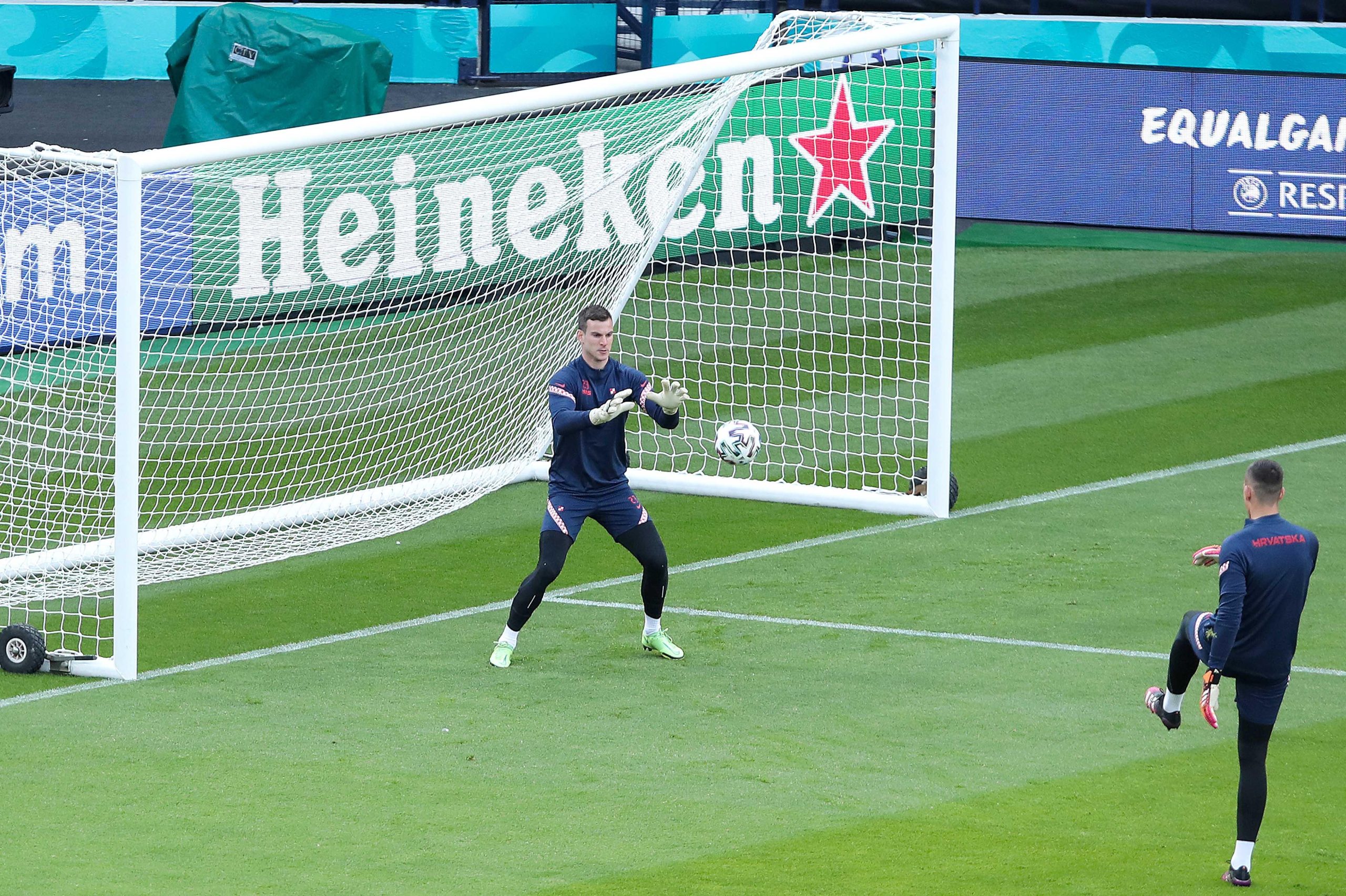 17.6.2021., Hampden Park, Glasgow, Skotska - UEFA Europsko prvenstvo 2020, trening Hrvatske nogometne reprezentacije na Hampden parku dan uoci utakmice 2. kola, skupine D protiv Ceske. 
Photo: Goran Stanzl/PIXSELL