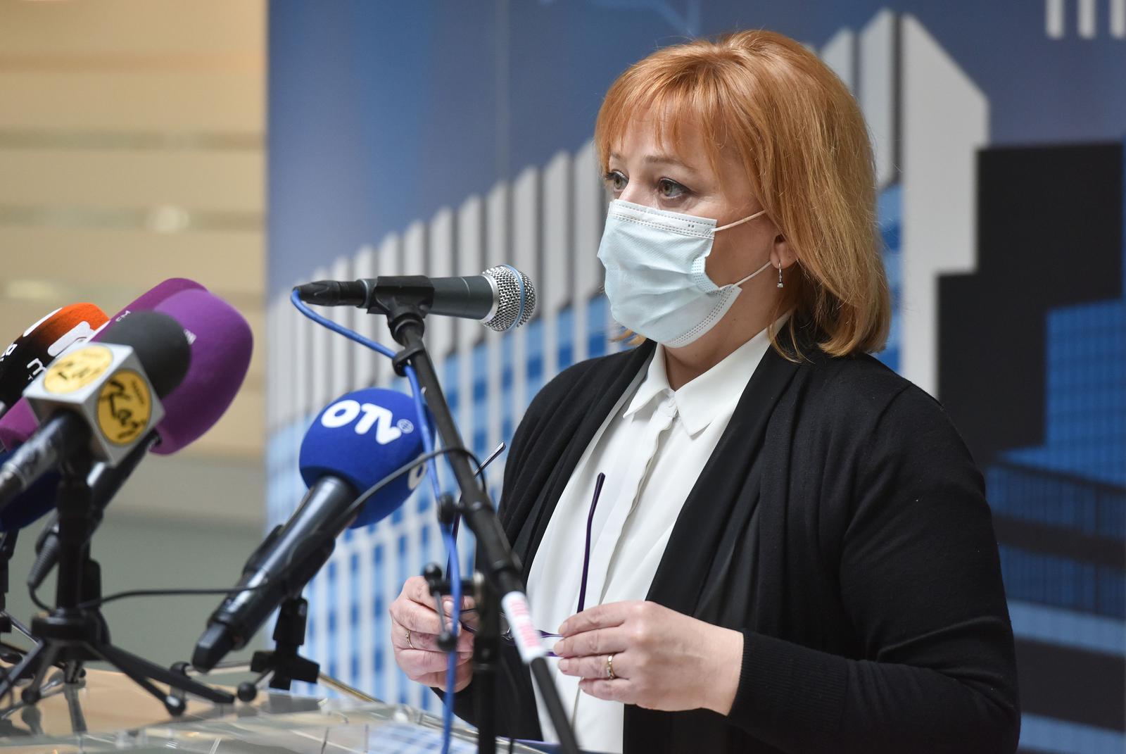 18.01.2021.,Zagreb - Konferencija za medije gradskog stozera civilne zastite.
Photo: Davorin Visnjic/PIXSELL