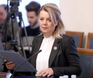 19.02.2019., Zagreb - U Saboru je odrzan okrugli stol o nacrtu prijedloga ovrsnog zakona. Mirjana Hrga.
Photo: Patrik Macek/PIXSELL