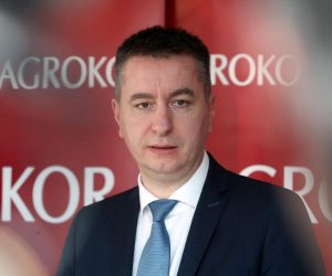 19.06.2018., Zagreb - Nakon sto su predstavnici Privremenog vjerovnickog vijeca Agrokora jednoglasno izglasali nagodnu odrzana je konferencija za medija. Izvanredni  povjerenik za Agrokor Fabris Perusko. Photo: Robert Anic/PIXSELL