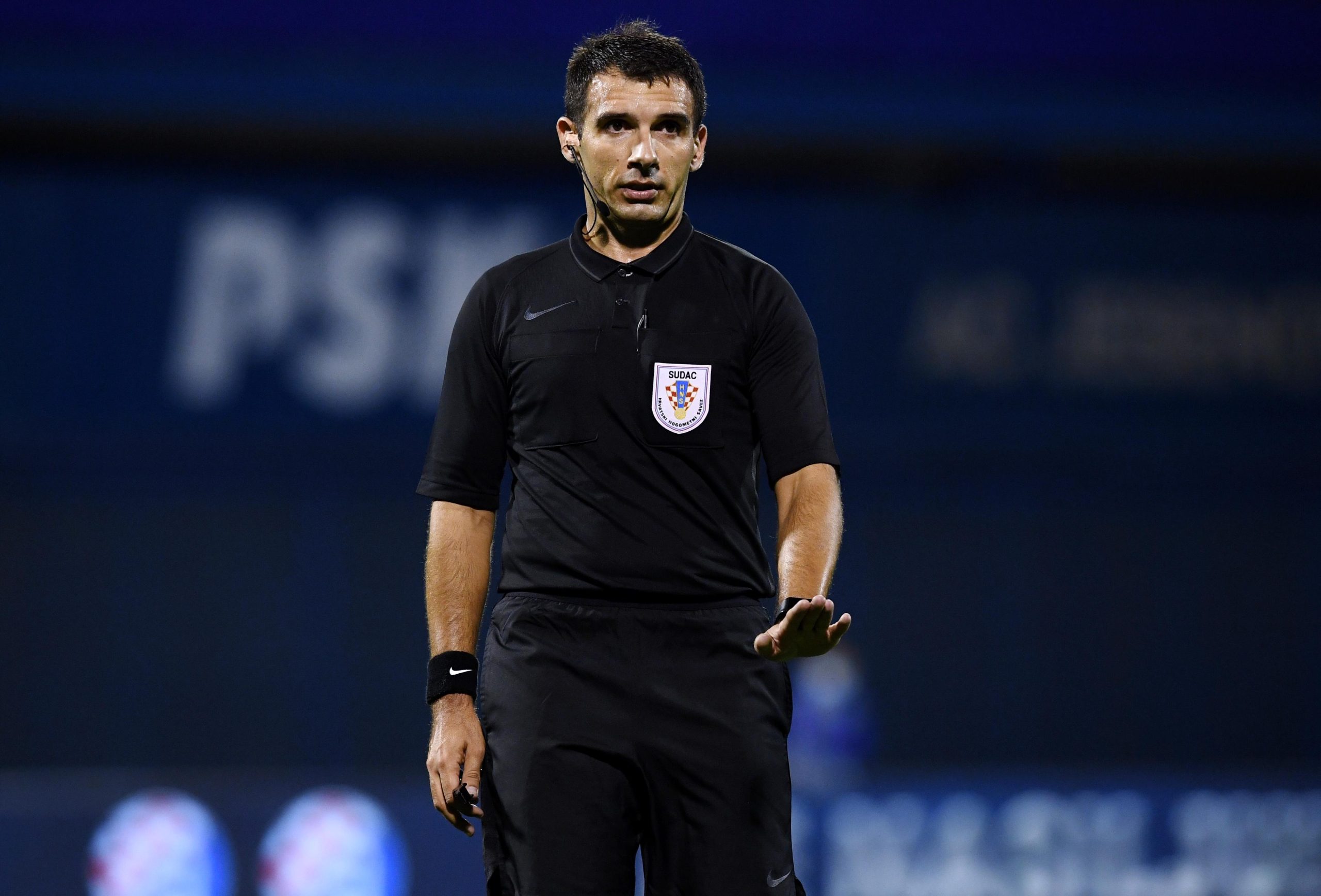 19.09.2020., stadion Maksimir, Zagreb - Hrvatski Telekom Prva liga, 05. kolo, GNK Dinamo - NK Slaven Belupo. Sudac Dario Kulusic Photo: Marko Lukunic/PIXSELL