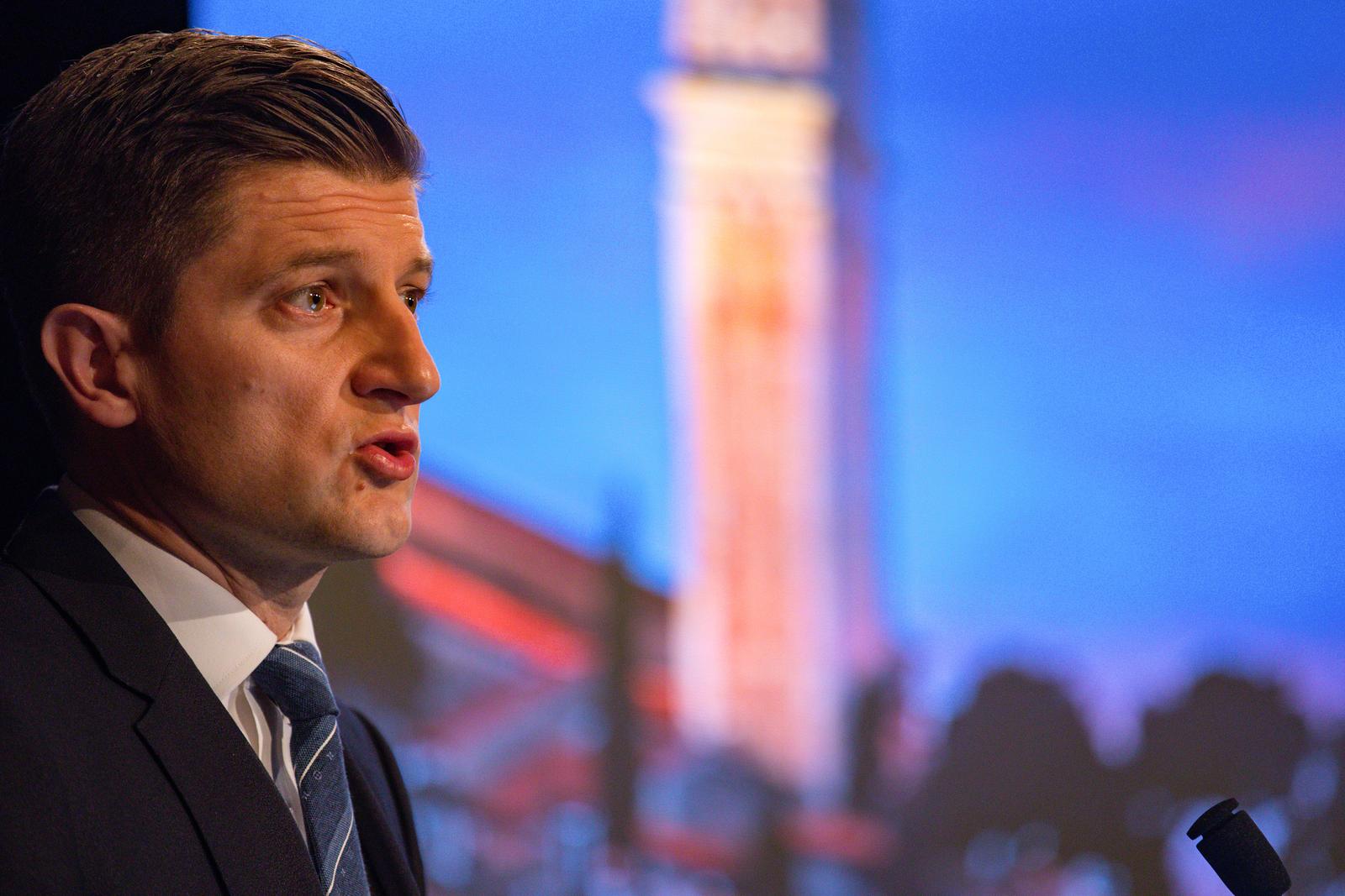 21.10.2021.., Rovinj - 
U hotelu Lone u Rovinj Konferencija "Izazov promijene". Zdravko Maric, potpredsjednik Vlade i ministar financija