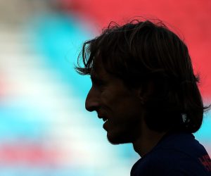 27.6.2021., Parken stadion, Kopenhagen, Danska - UEFA Europsko prvenstvo 2020, trening Hrvatske nogometne reprezentacije na Parkenu dan uoci utakmice osmine finala izmedju Hrvatske i Spanjolske. Luka Modric. 
Photo: Goran Stanzl/PIXSELL