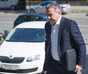 28.05.2018., Osijek - Na Zupanijskom sudu nastavljeno je sudjenje Zdravku Mamicu i ostalima za izvlacenje novca iz Dinama. Damir Vrbanovic. 

Photo: Davor Javorovic/PIXSELL