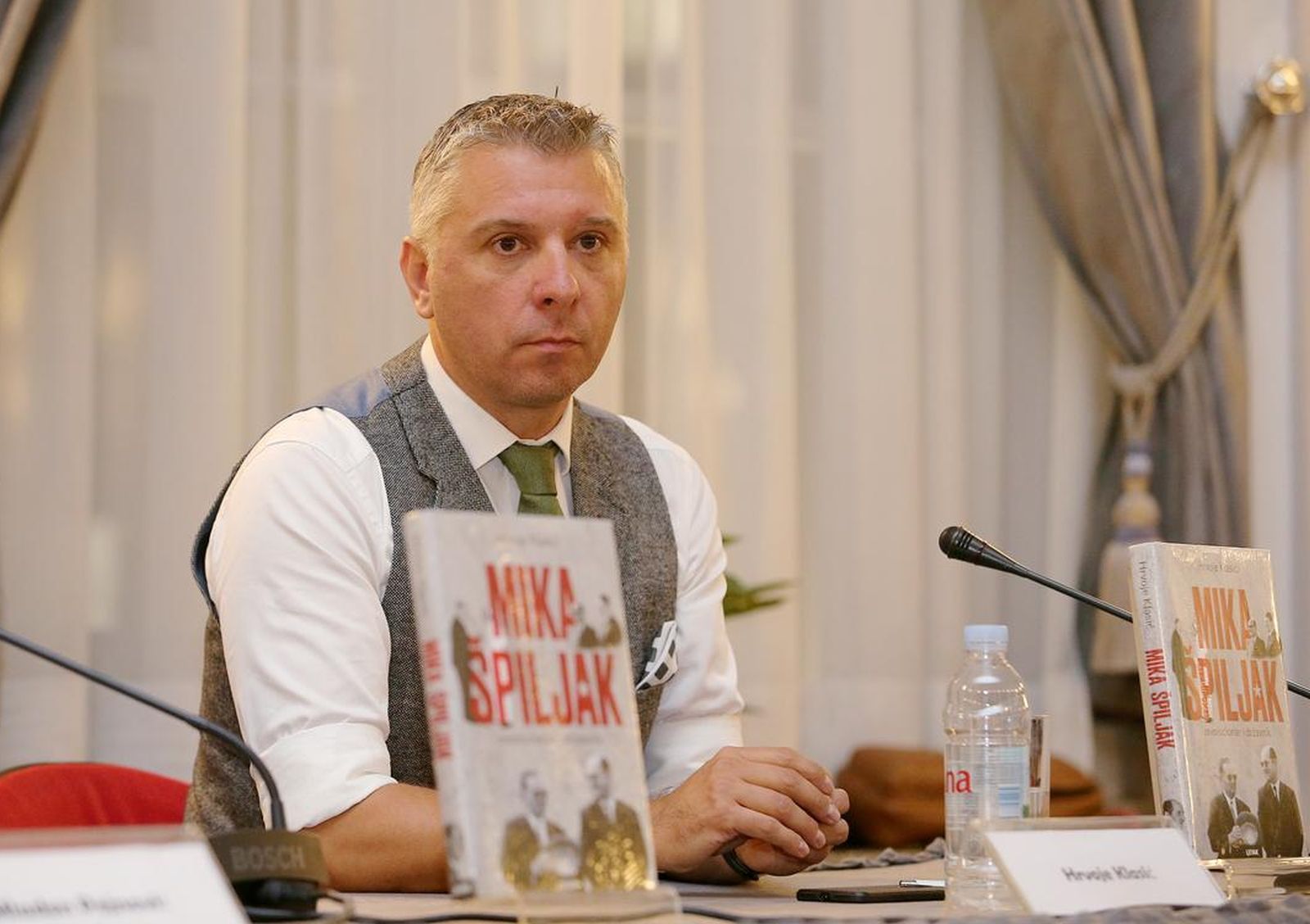 30.10.2019., HND, Zagreb - Promocija knjige Hrvoja Klasica "Mika Spiljak - Revolucionar i drzavnik". 
Photo: Dalibor Urukalovic/PIXSELL