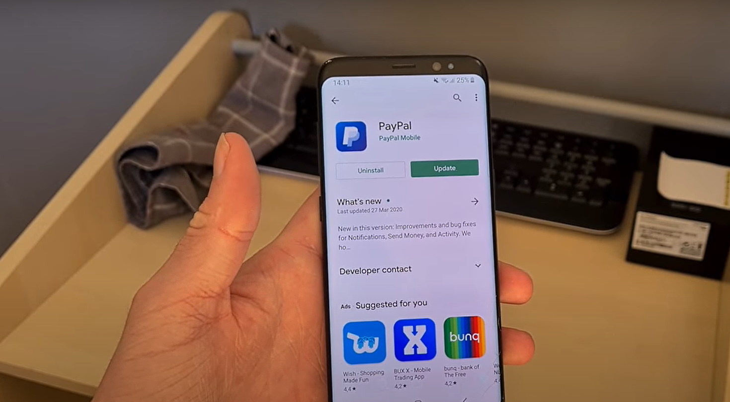 Screenshot YouTube