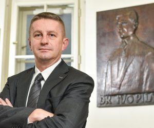26.10.202., Zagreb - Zeljko Holjevac, ravnatelj Instituta za drustvene znanosti Ivo Pilar. 

Photo Sasa ZinajaNFoto