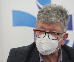 10.03.2021., Zagreb - Odrzana konferencija za medije u Klinickom bolnickom centru (KBC) Zagreb u povodu uspjesnoga pocetka uvodjenja metode imunoadsorpcije. Photo: Marko Prpic/PIXSELL