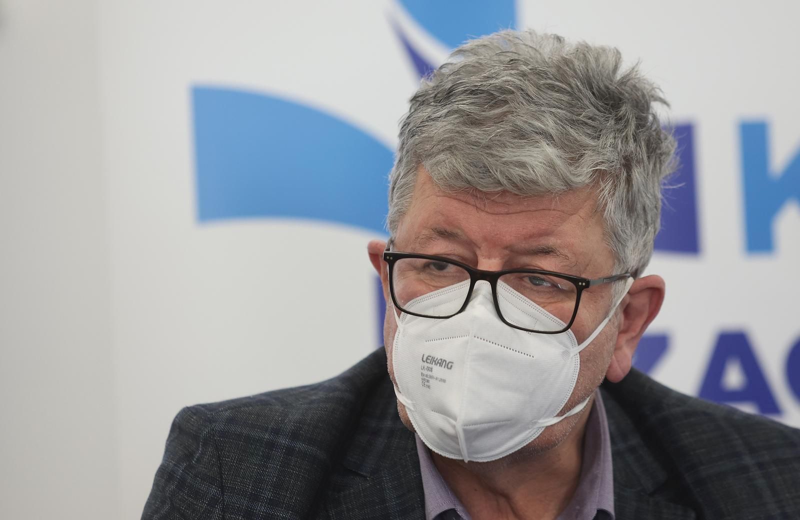 10.03.2021., Zagreb - Odrzana konferencija za medije u Klinickom bolnickom centru (KBC) Zagreb u povodu uspjesnoga pocetka uvodjenja metode imunoadsorpcije. Photo: Marko Prpic/PIXSELL