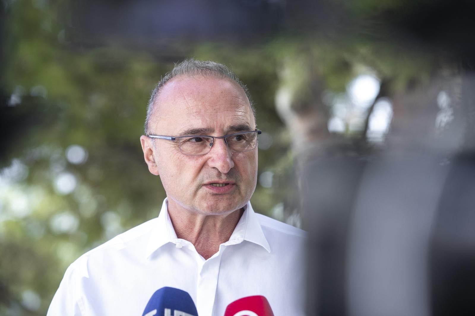 16.08.2021., Baska Voda - Izjava za medije ministra vanjskih poslova Gordana Grlica Radmana povodom repatrijacije hrvatskih drzavljana iz Afganistana.

Photo: Miroslav Lelas/PIXSELL