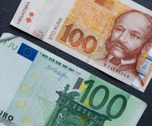 11.10.2021., Zagreb - Prelazak sa kune na euro, ilustracija.