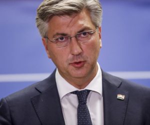 27.09.2021., Zagreb - Andrej Plenkovic dao je izjavu medijima nakon zajednicke sjednice Predsjednistva i Nacionalnog vijeca HDZ-a. Photo: Slavko Midzor/PIXSELL