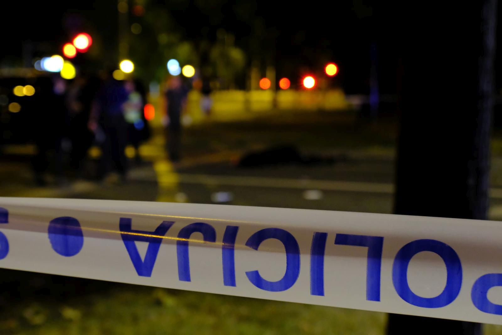 11.09.2021., Zagreb - U novozagrebackom naselju Travno u prometnoj nesreci poginup motociklist. Policija obavlja ocevid na mjestu nesrece. 

Photo: Slaven Branislav Babic/PIXSELL