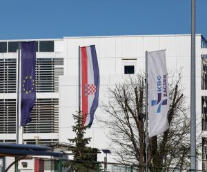 15.03.2020., Zagreb - Zgrada Klinickog Bolnickog Centra Zagreb  - Rebro.
Photo: Davor Puklavec/PIXSELL