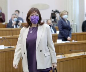11.05.2021., Zagreb - Predsjednik Hrvatskoga sabora Gordan Jandrokovic otvorio je danas „Konferenciju o buducnosti Europe – vizija Hrvatske“. Konferenciju je organizirao Hrvatski sabor i Ured Europskog parlamenta u Hrvatskoj, u suradnji s Predstavnistvom Europske komisije u Hrvatskoj i Mrezom centara Europe Direct u Hrvatskoj.
Photo: Patrik Macek/PIXSELL