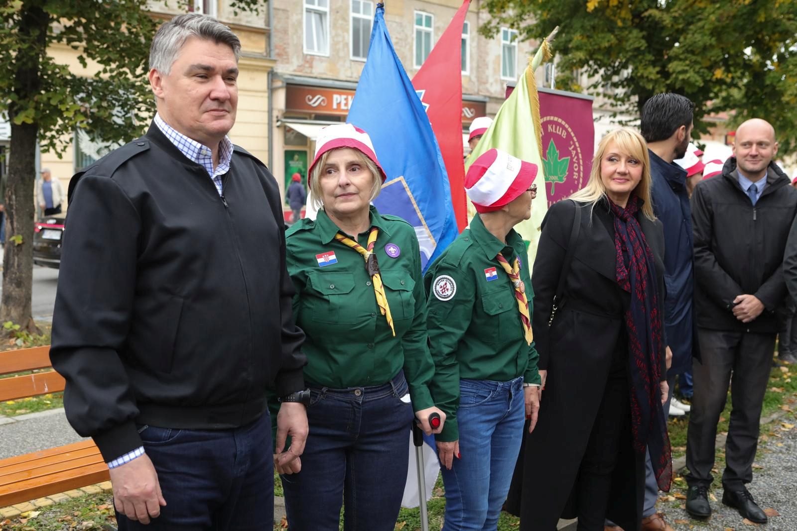 09.10.2021., Osijek -  Predsjednik Republike Zoran Milanovic sudjelovao je na otvorenju Jesenskih igara poletaraca Regije Istok.