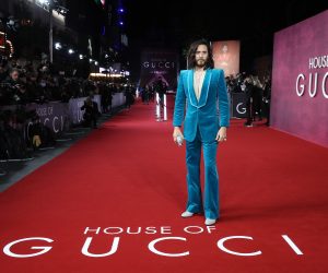 LONDON, ENGLAND - NOVEMBER 09: Jared Leto attends the UK Premiere Of "House of Gucci" at Odeon Luxe Leicester Square on November 09, 2021 in London, England. (Photo by Tristan Fewings/Getty Images for Metro-Goldwyn-Mayer Studios and Universal Pictures )