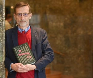 3.5.2021.,Zagreb - U Maloj dvorani Vatroslava Lisinskog odrzana je promocija zbirke drama autora Mire Gavrana.
Photo: Davorin Visnjic/PIXSELL