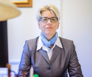 03.10.2018., Rijeka - Sanja Baric, predstojnica Katedre za ustavno pravo Pravnog fakulteta Sveucilista u Rijeci. 
Photo: Nel Pavletic/PIXSELL