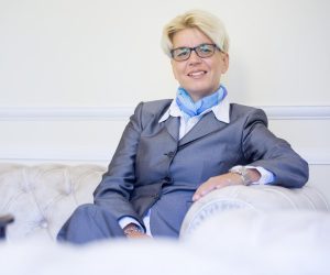 03.10.2018., Rijeka - Sanja Baric, predstojnica Katedre za ustavno pravo Pravnog fakulteta Sveucilista u Rijeci. 
Photo: Nel Pavletic/PIXSELL
