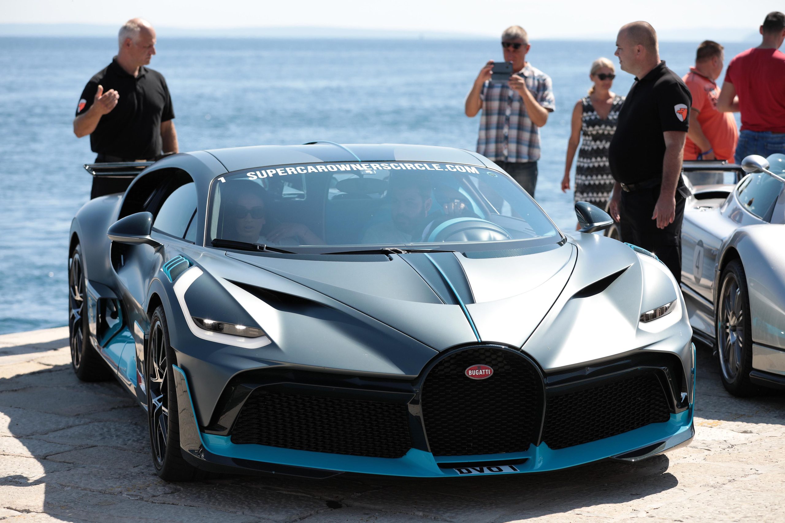 4.9.2021..Opatija  - U Opatiju stigla karavana rijetkih i skupocjenih automobila Supercar Owners Circle, medu kojima je bio i Mate Rimac. Photo: Nel Pavletic/PIXSELL
