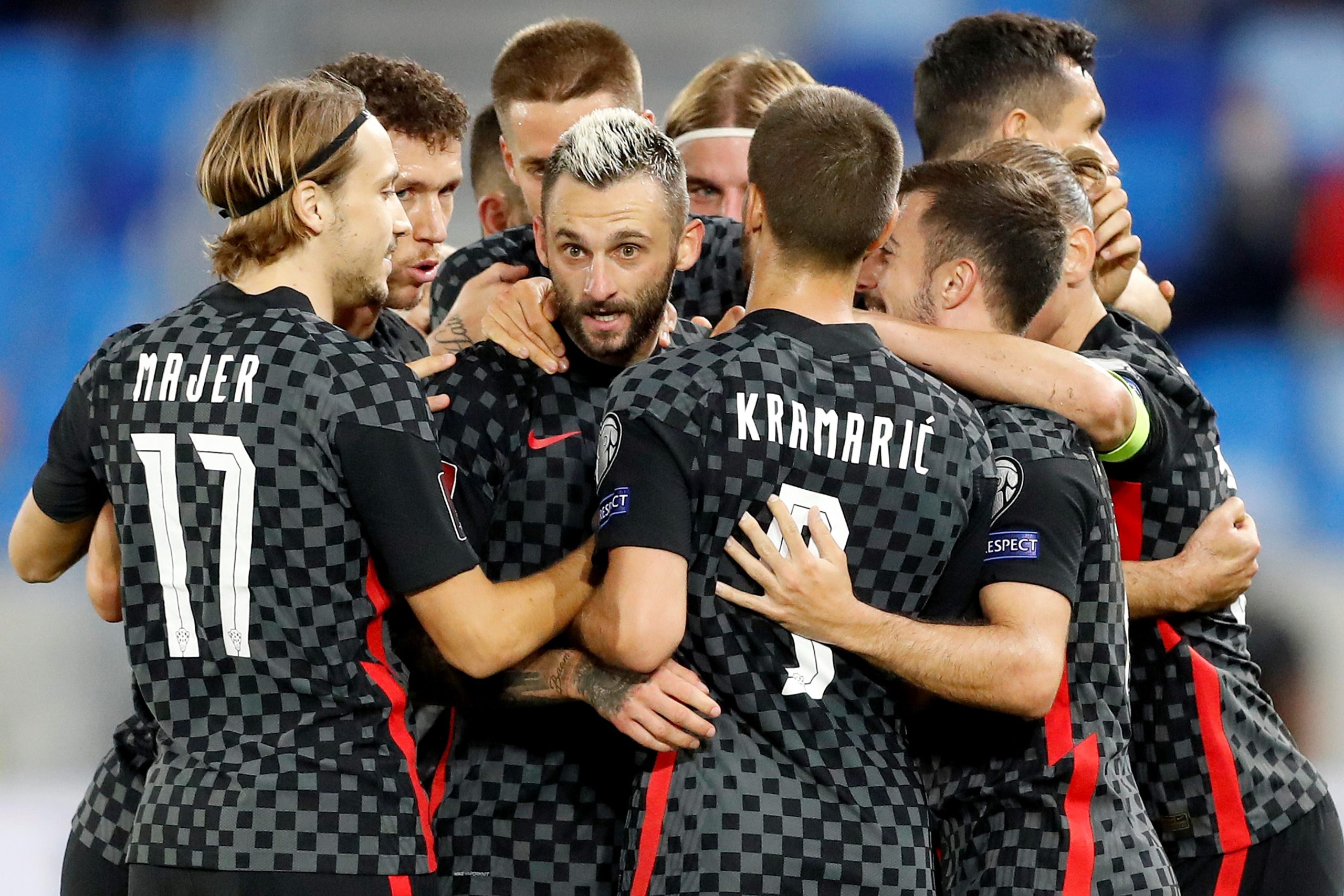04.09.2021., Bratislava, Slovacka - Kvalifikacije za Svjetsko prvenstvo 2022., Slovacka - Hrvatska.Marcelo Brozovic.
Photo: Slavko Midzor/PIXSELL