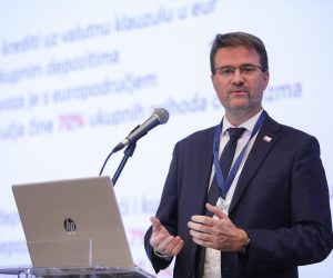 04.11.2021., Zagreb -  Hrvatski dani osiguranja u hotelu Hilton Garden Inn. Zvonimir Savic.