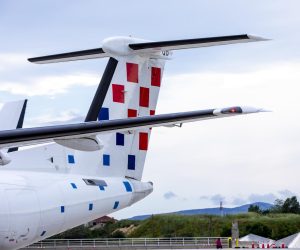 05.05.2021., Kastel Stafilic - Croatia Airlines obiljezio tridesetu obljetnicu prvog komercijalnog leta koji je 5. svibnja 1991. godine obavljen na liniji Zagreb-Split.
Photo: Miroslav Lelas/PIXSELL