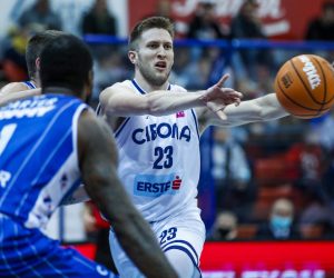 05.11.2021., Zagreb - U KC Drazen Petrovic odigrana utakmica 9. kola HT Premier kosarkaske lige izmedju KK Cibona i KK Zadar. Mateo Dreznjak.
 Photo: Slavko Midzor/PIXSELL