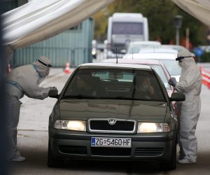 06.11.2021., Zagreb - Testiranje na koronavirus na Zagrebackom Velesajmu.