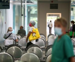 06.06.2021., Zagreb - Klinicka bolnica Dubrava otvorila je nakon 217 dana vrata za pacijente koji nisu zarazeni koronavirusom.
Photo: Zeljko Hladika/Pixsell
