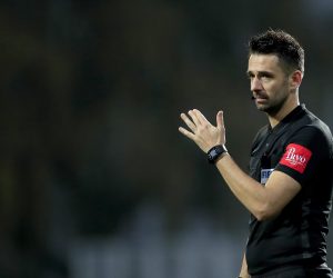 07.11.2021., stadion u Kranjcevicevoj ulici, Zagreb - Hrvatski Telekom Prva liga, 15. kolo, NK Lokomotiva - GNK Dinamo. Sudac  Igor Pajac.