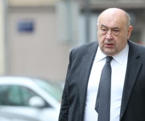 08.04.2019., Zagreb - Zupanijski sud. Cedo Prodanovic dolazi na sudjenje Ivi Sanaderu gdje svjedoci Robert Jezic u aferi Ina-MOL. Photo: Sanjin Strukic/PIXSELL