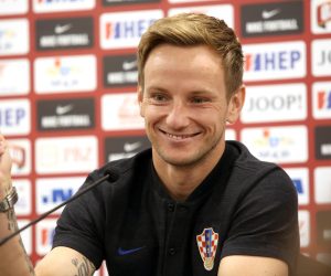 08,10.2019., Split - Ivan Rakitic na konferenciji za medije Hrvatske nogometne reprezentacije 
Photo: Miranda Cikotic/PIXSELL