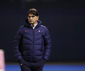 08.11.2021., Stadion Maksimir, Zagreb - Trening hrvatske nogometne reprezentacije u pripremama za utakmice protiv Malte i Rusije u kvalifikacijama za Svjetsko prvenstvo u Kataru. Zlatko Dalic.