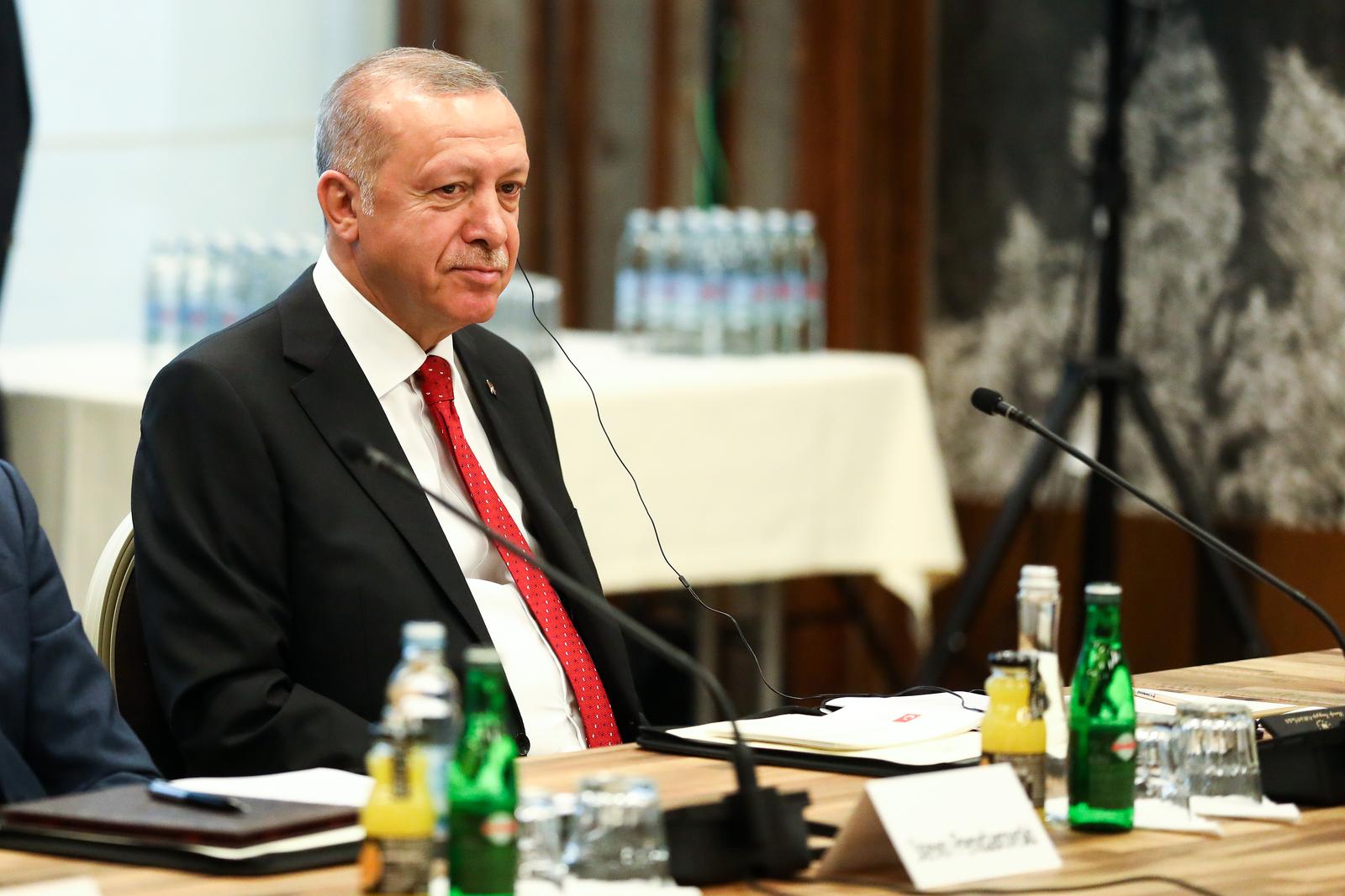 09.07.2019., Jahorina, Bosna i Hercegovina - 
Summit Procesa za suradnju u jugoistocnoj Europi (SEECP) odrazava se na Jahorini.  Recep Tayyip Erdogan
Photo: Armin Durgut/PIXSELL