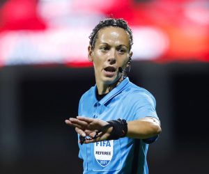 10.09.2021., stadion Radnik, Velika Gorica - Hrvatski Telekom Prva liga, 8. kolo, HNK Gorica - Hrvatski Dragovoljac. Sudac Ivana Martincic. 
Photo: Slavko Midzor/PIXSELL