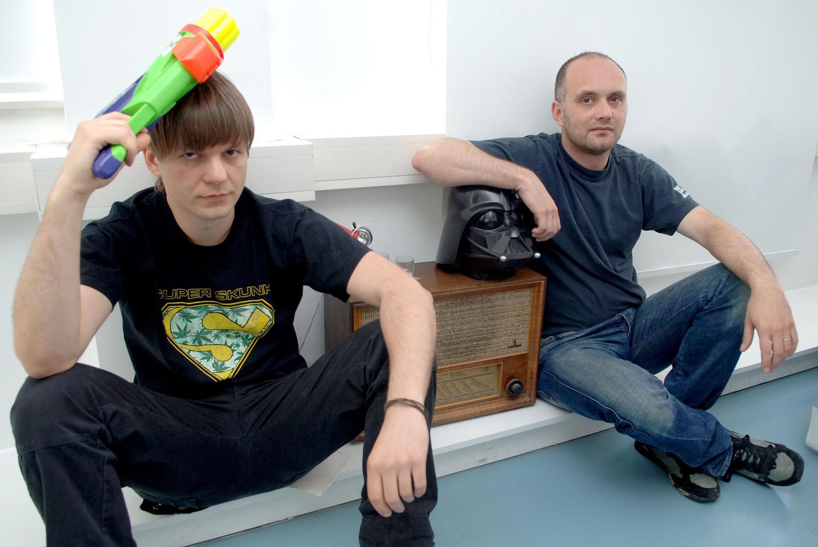 31.05.2007., Zagreb - Vlasnici dizajnerskog studija Bruketa & Zinic.
Photo: Boris Scitar/PIXSELL