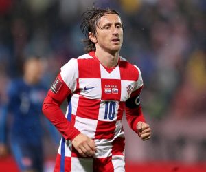 11.10.2021., stadion Gradski vrt, Osijek - Kvalifikacije za Svjetsko nogometno prvenstvo 2022. godine u Katru, skupina H, 8. kolo, Hrvatska - Slovacka. Luka Modric 
Photo: Luka Stanzl/PIXSELL