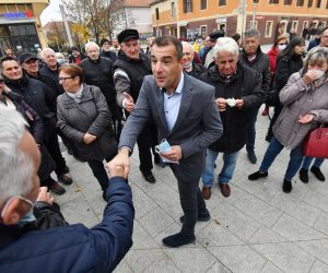11.11.2021. Cakovec- Matija Posavec sluzbeno objavio novu kandidaturu za zupana nakon uhicenja.
Photo: Vjeran Zganec Rogulja/PIXSELL