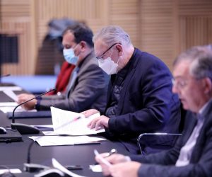 12.11.2021.,Zagreb - U NSK odrzana konferencija za medije Stozera civilne zastite RH