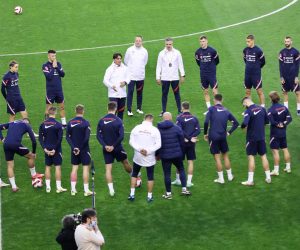 13.11.2021.,Split-Trening hrvatske nogometne reprezentacije uoci kvalifikacijskog susreta s Rusijom za SP 2022 na Poljudu.