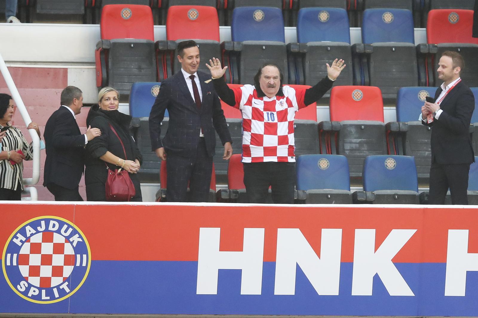 14.11.2021., Split - Stadion Poljud, kvalifikacijska utakmica za odlazak na SP u Qataru izmedju reprezentacije Hrvatske i Rusije. Mate Miso Kovac.